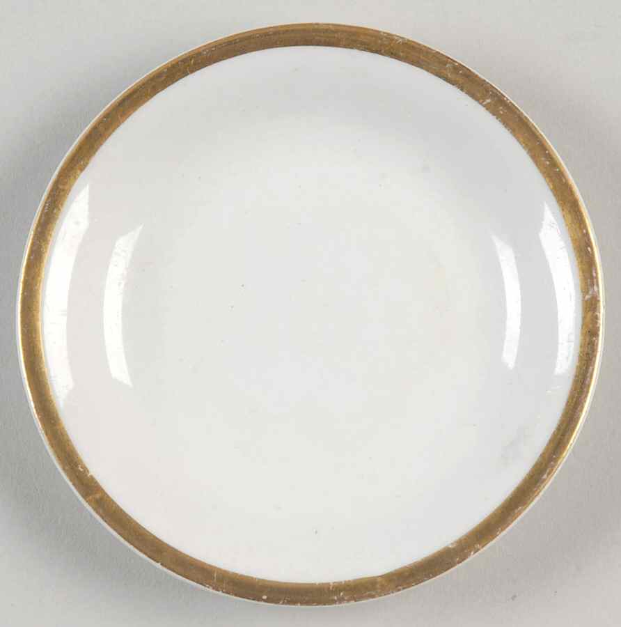The Marengo (White) Butter Pat by Grindley-1