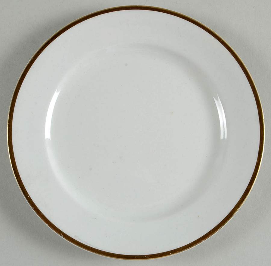 The Marengo (White) Bread & Butter Plate by Grindley-1