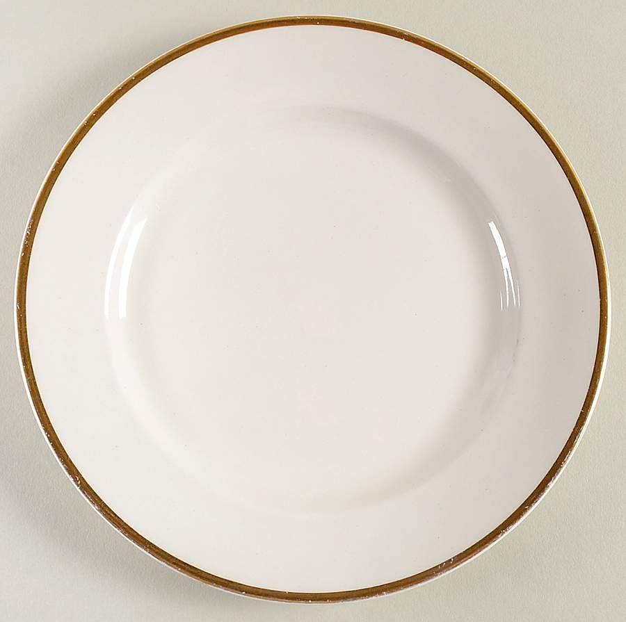 The Marengo (White) Dessert/Pie Plate by Grindley-1