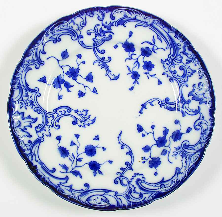 Marie (Flow Blue) Dinner Plate by Grindley-1