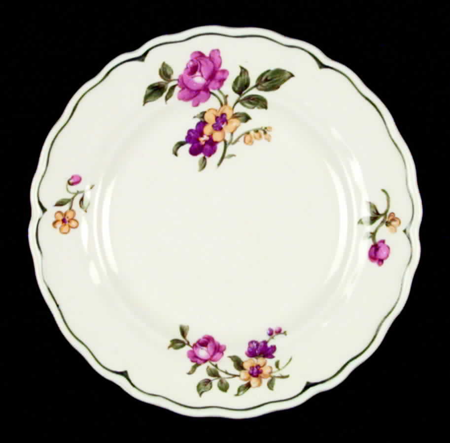 Melrose Rose Floral (Marlborough) Bread & Butter Plate by Grindley-1