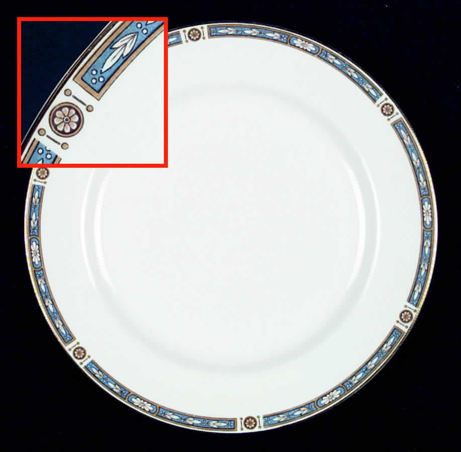 Monmouth (Smooth Edge) Dinner Plate by Grindley-1