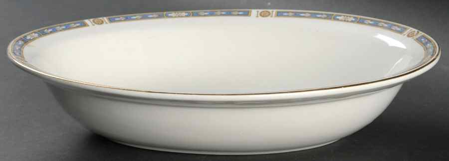 Monmouth (Smooth Edge) 9" Oval Vegetable Bowl by Grindley-1