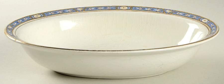 Monmouth (Smooth Edge) 9" Oval Vegetable Bowl by Grindley-1