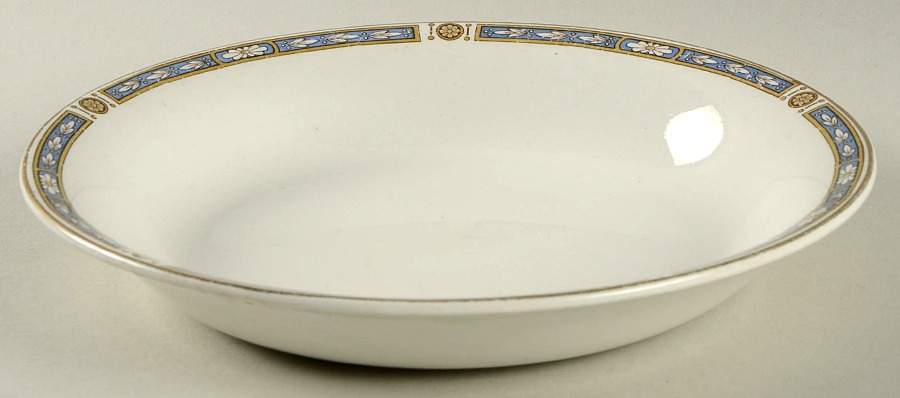Monmouth (Smooth Edge) Coupe Soup Bowl by Grindley-1
