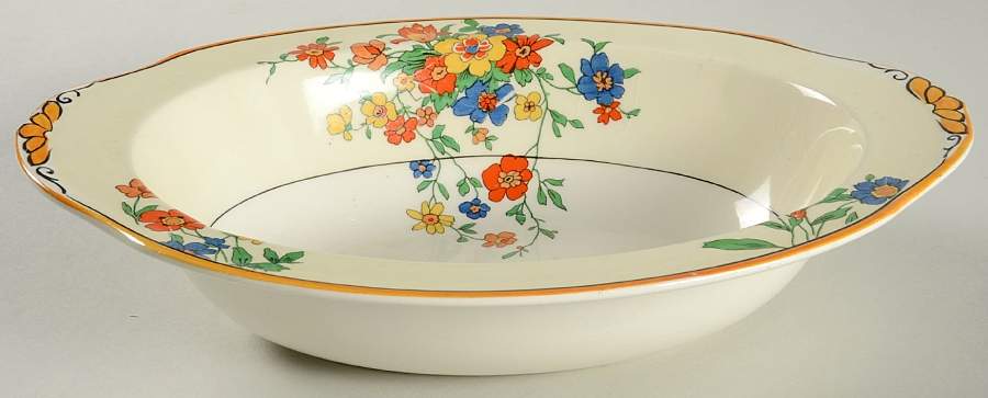 Navarre 10" Oval Vegetable Bowl by Grindley-1