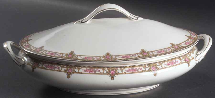 Normandie Oval Covered Vegetable by Grindley-1