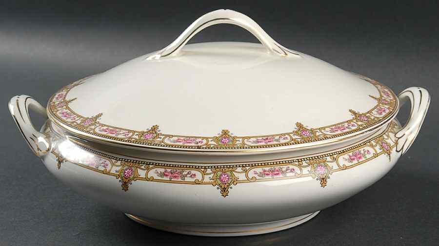 Normandie Round Covered Vegetable by Grindley-1
