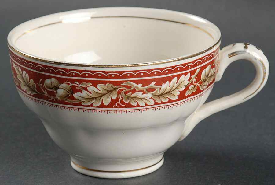 Oakland Maroon Flat Cup by Grindley-1