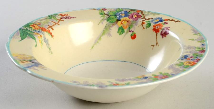 The Old Mill Rim Cereal Bowl by Grindley-1
