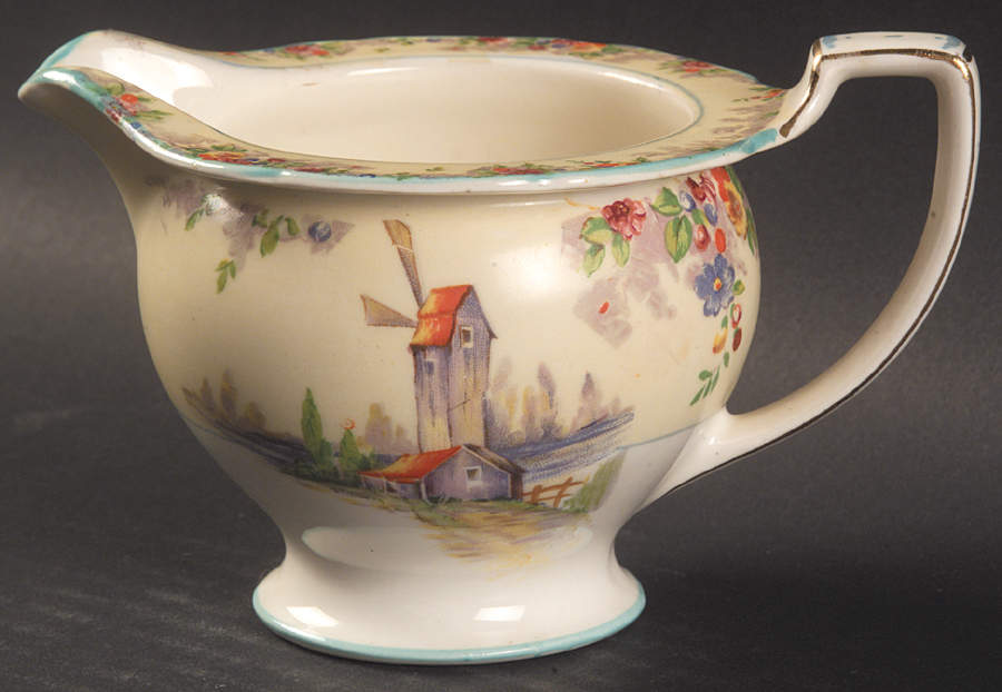 The Old Mill Creamer by Grindley-1
