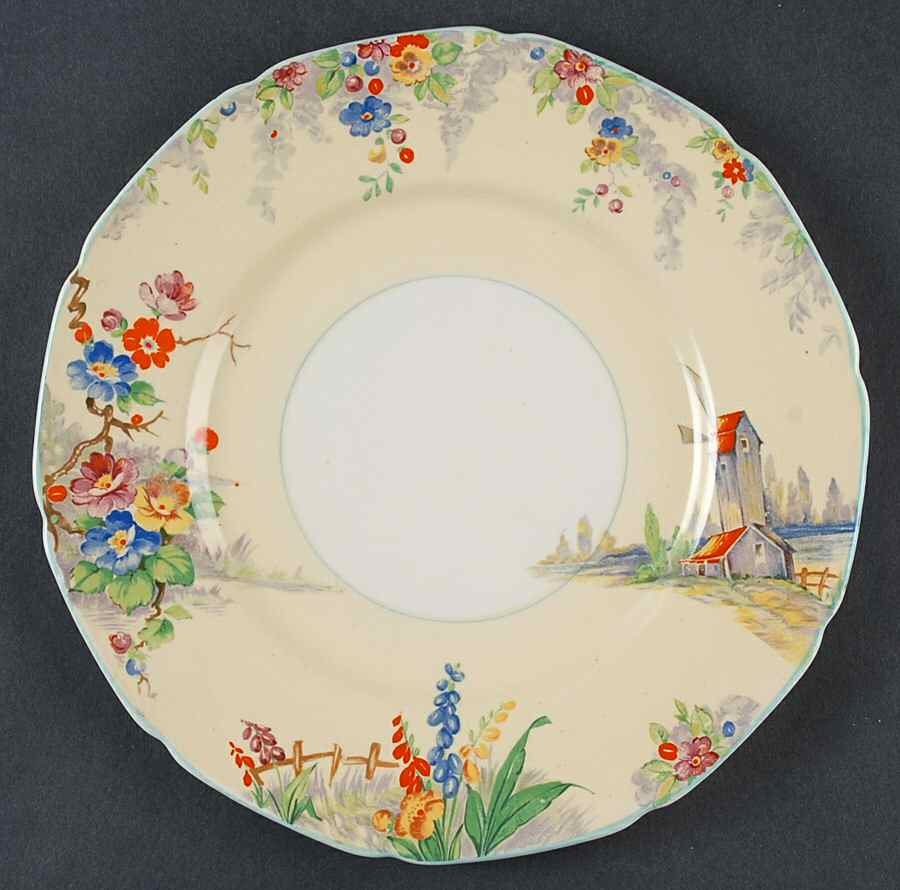The Old Mill Luncheon Plate by Grindley-1