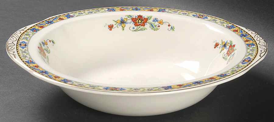 Omega 8" Round Vegetable Bowl by Grindley-1