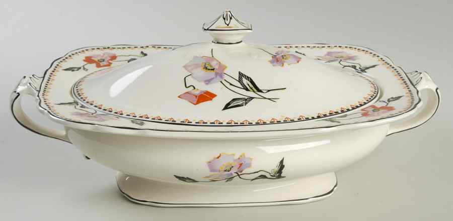 The Patricia Oval Covered Vegetable by Grindley-1