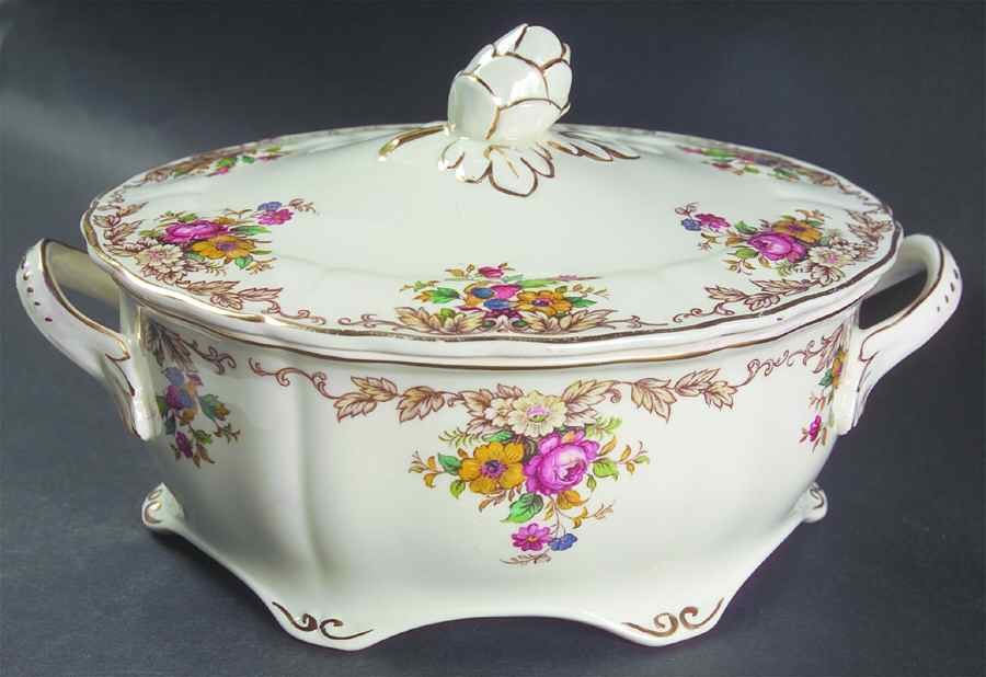 Penrose Round Covered Vegetable by Grindley-1