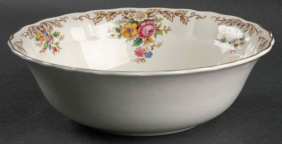 Penrose 8" Round Vegetable Bowl by Grindley-1
