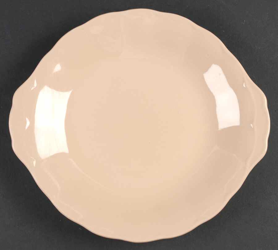 Peach Petal Handled Cake Plate by Grindley-1