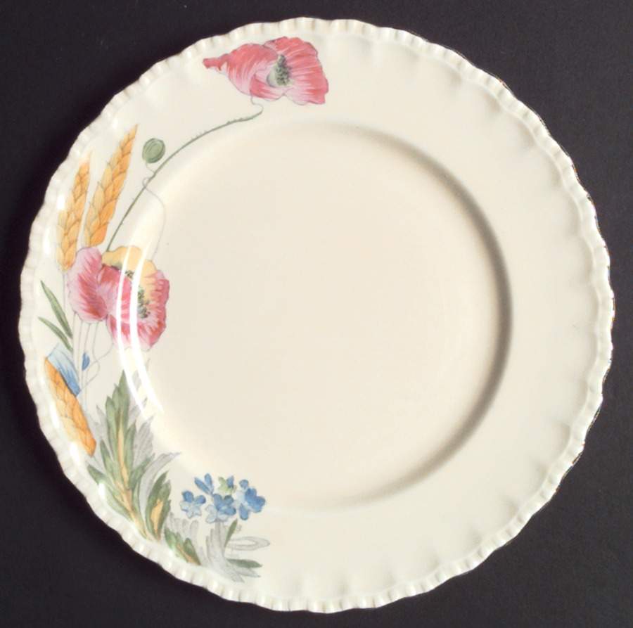 Poppy Dinner Plate by Grindley-1