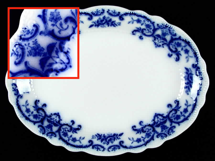 Portman 14" Oval Serving Platter by Grindley-1