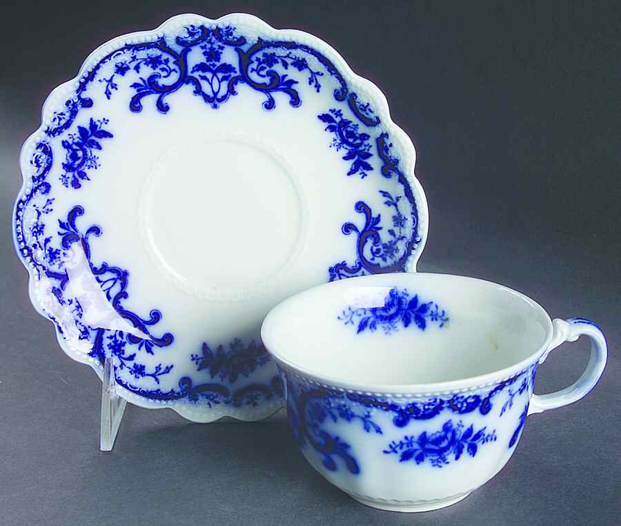 Portman Oversized Cup & Saucer Set by Grindley-1
