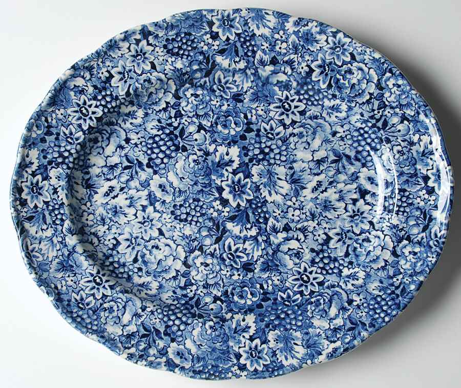 Promesse 11" Oval Serving Platter by Grindley-1