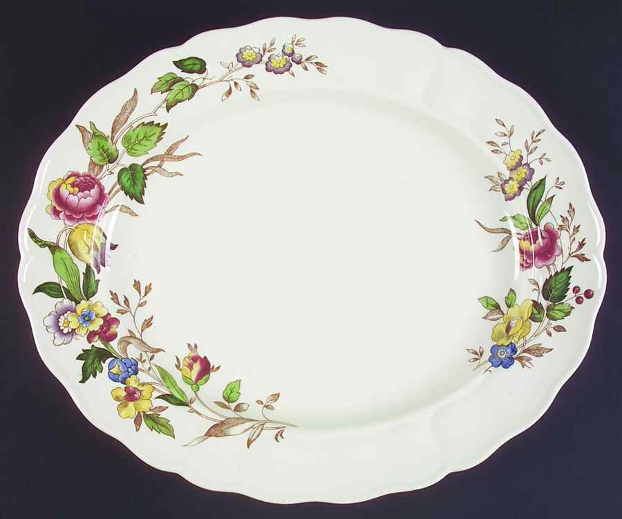 Rosalind 16" Oval Serving Platter by Grindley-1
