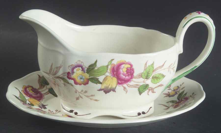 Rosalind Gravy Boat & Underplate/Relish by Grindley-1