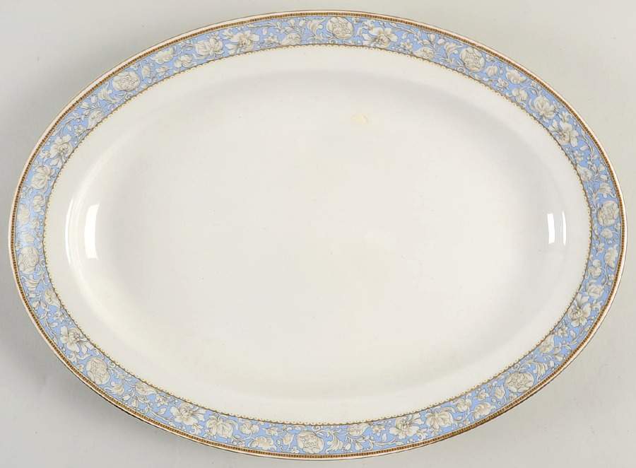 Sefton 14" Oval Serving Platter by Grindley-1
