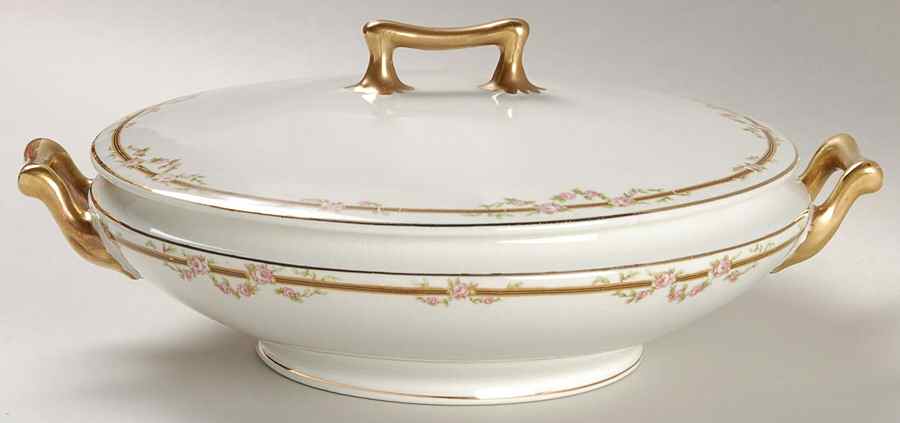 Sharon Round Covered Vegetable by Grindley-1