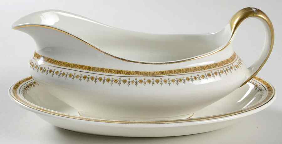 Shrewsbury Gravy Boat & Underplate by Grindley-1