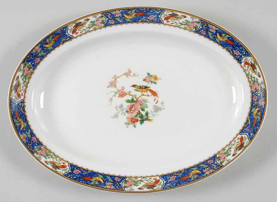 Stancliffe 13" Oval Serving Platter by Grindley-1