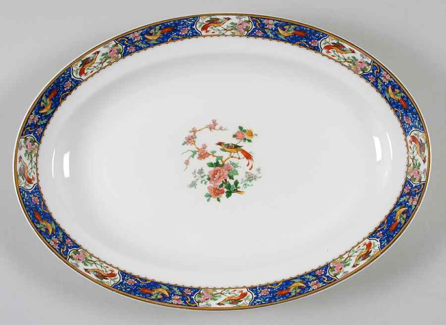 Stancliffe 16" Oval Serving Platter by Grindley-1