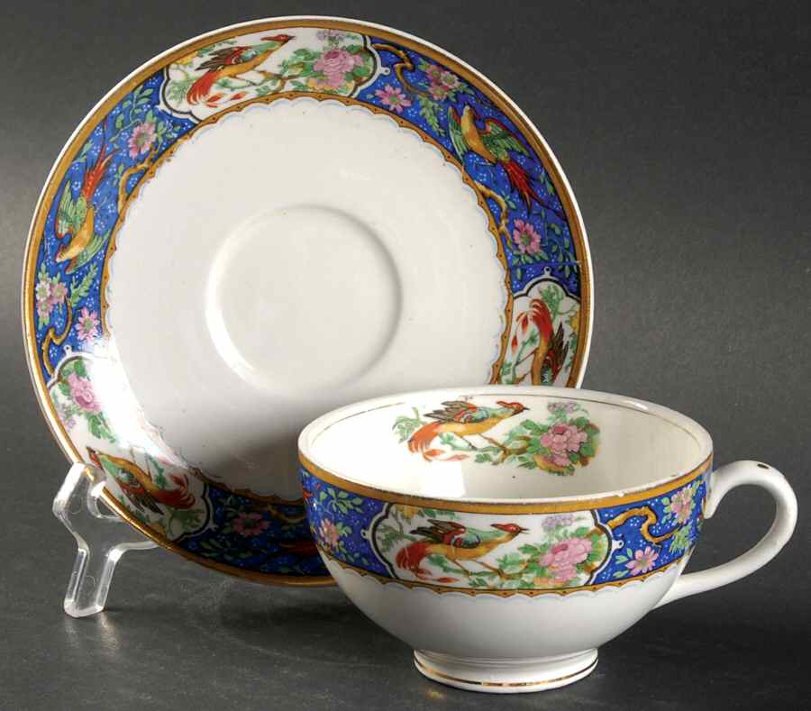 Stancliffe Flat Cup & Saucer Set by Grindley-1