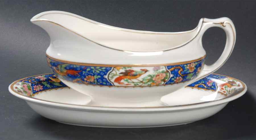 Stancliffe Gravy Boat & Underplate/Relish by Grindley-1