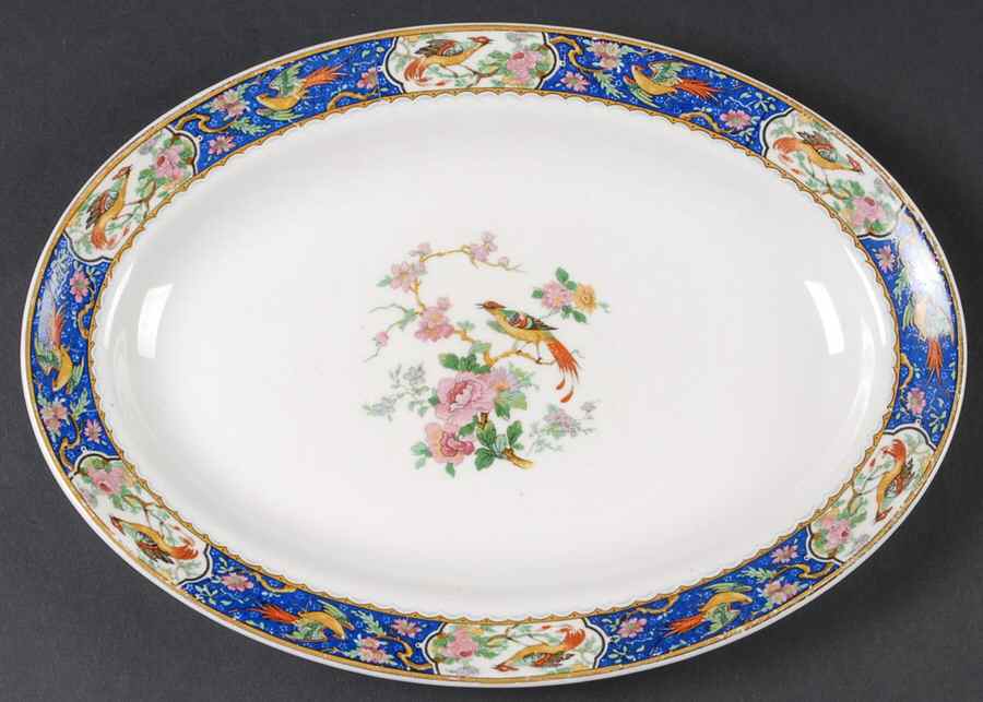 Stancliffe 11" Oval Serving Platter by Grindley-1
