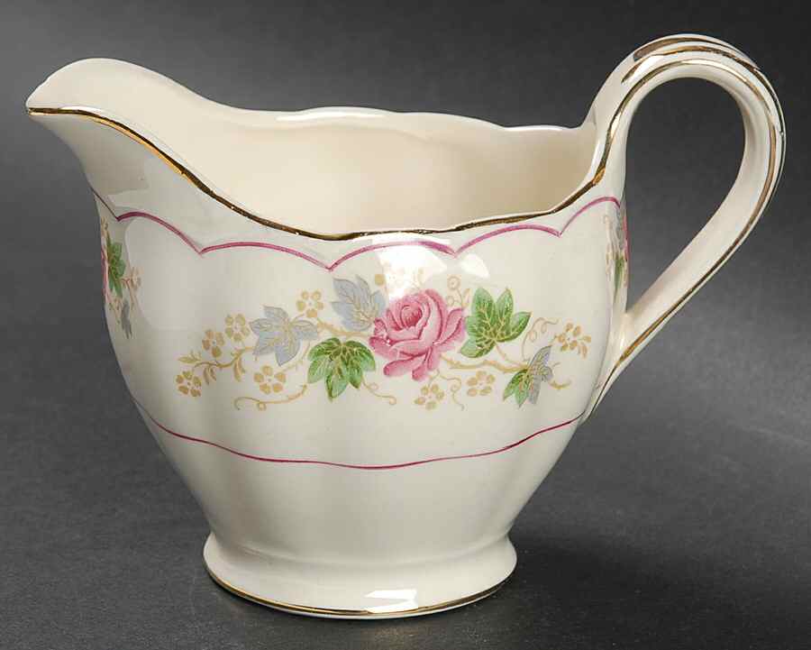 Swansea Rose Creamer by Grindley-1