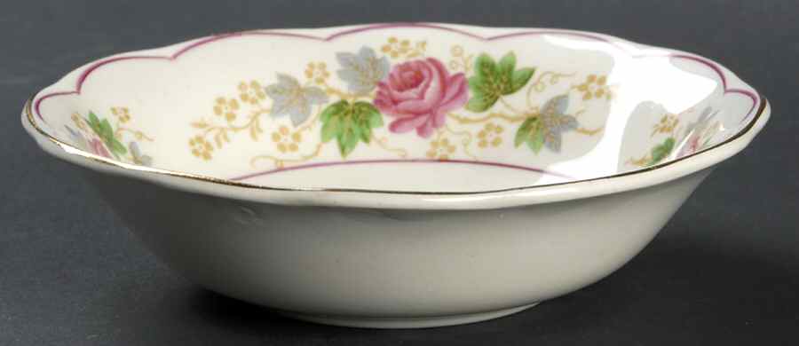 Swansea Rose Fruit/Dessert (Sauce) Bowl by Grindley-1
