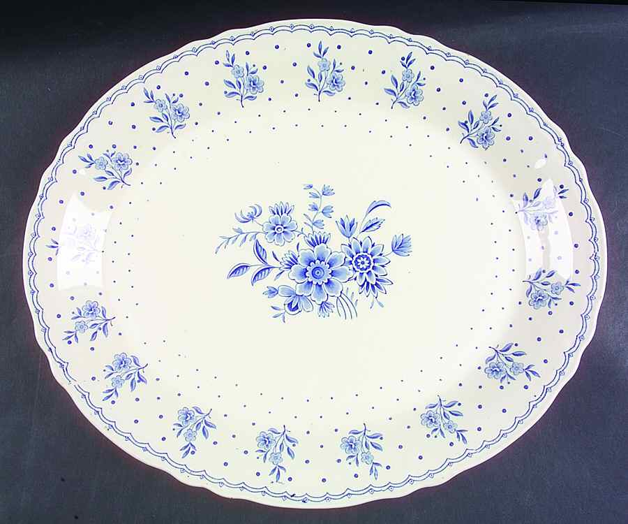 Tewkesbury 16" Oval Serving Platter by Grindley-1