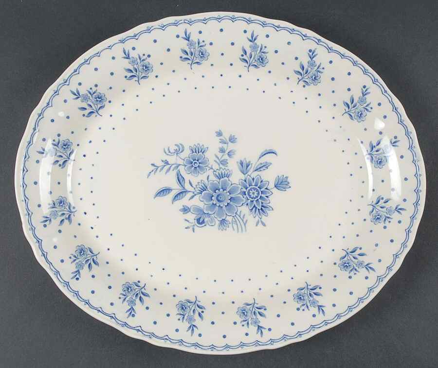 Tewkesbury 12" Oval Serving Platter by Grindley-1