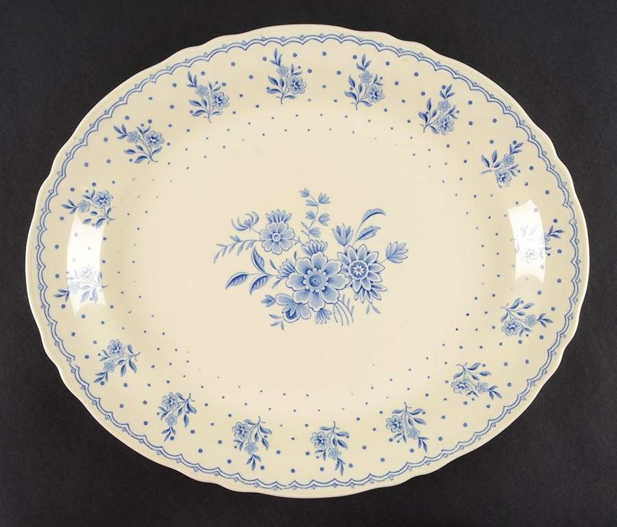 Tewkesbury 14" Oval Serving Platter by Grindley-1