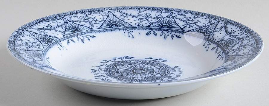 Troy Rim Soup Bowl by Grindley-1