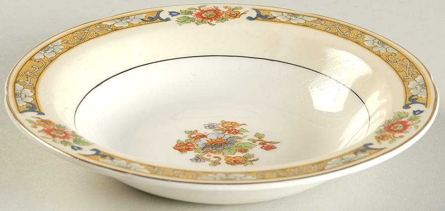 Venetia Rim Fruit/Dessert (Sauce) Bowl by Grindley-1
