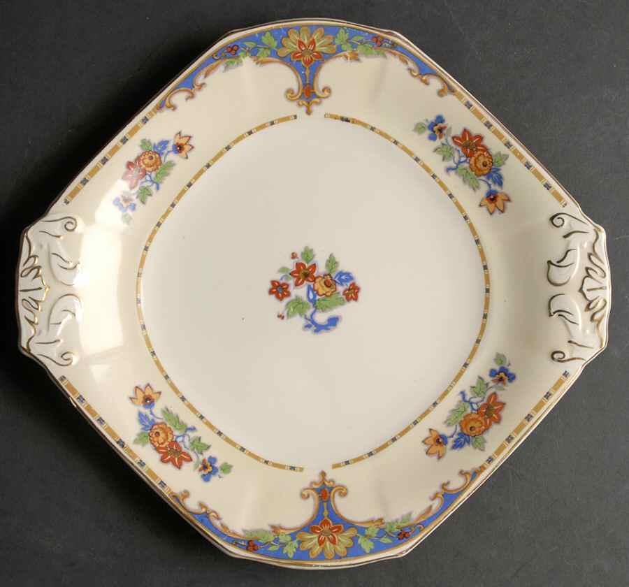 Virginia Handled Cake Plate by Grindley-1