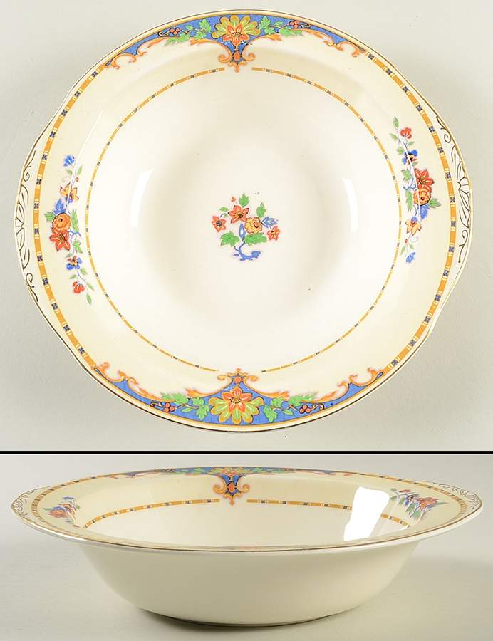 Virginia 9" Round Vegetable Bowl by Grindley-1