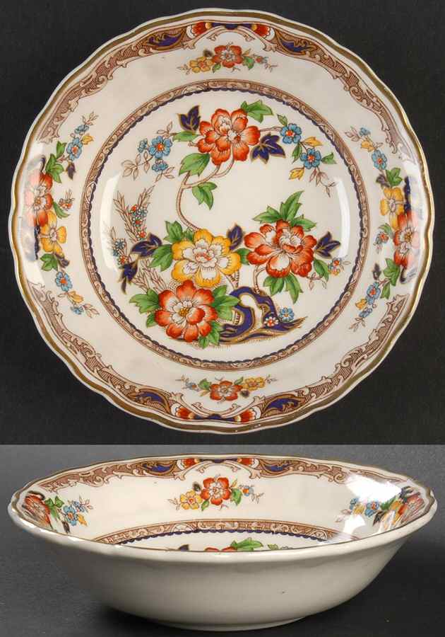 Warwick Fruit/Dessert (Sauce) Bowl by Grindley-1