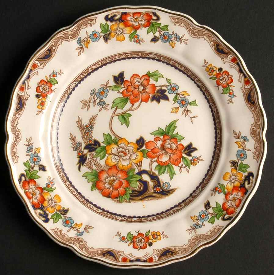 Warwick Bread & Butter Plate by Grindley-1