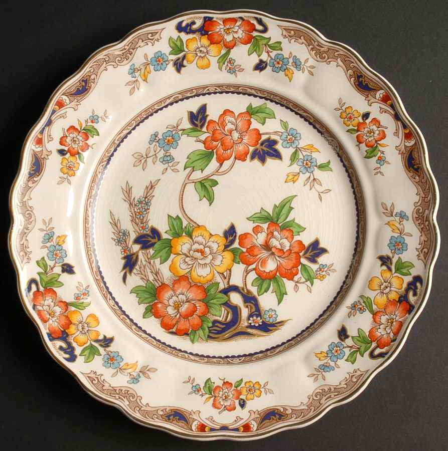 Warwick Dinner Plate by Grindley-1