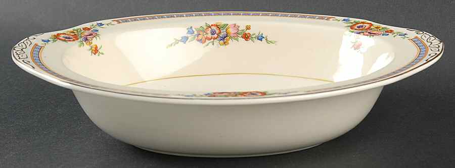 Wentworth 10" Oval Vegetable Bowl by Grindley-1
