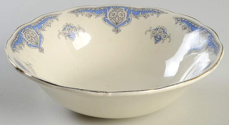Windsor (Blue Border) Coupe Cereal Bowl by Grindley-1