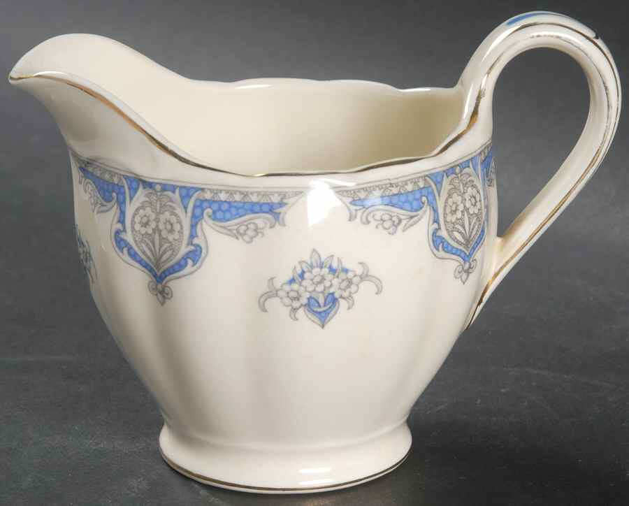 Windsor (Blue Border) Creamer by Grindley-1